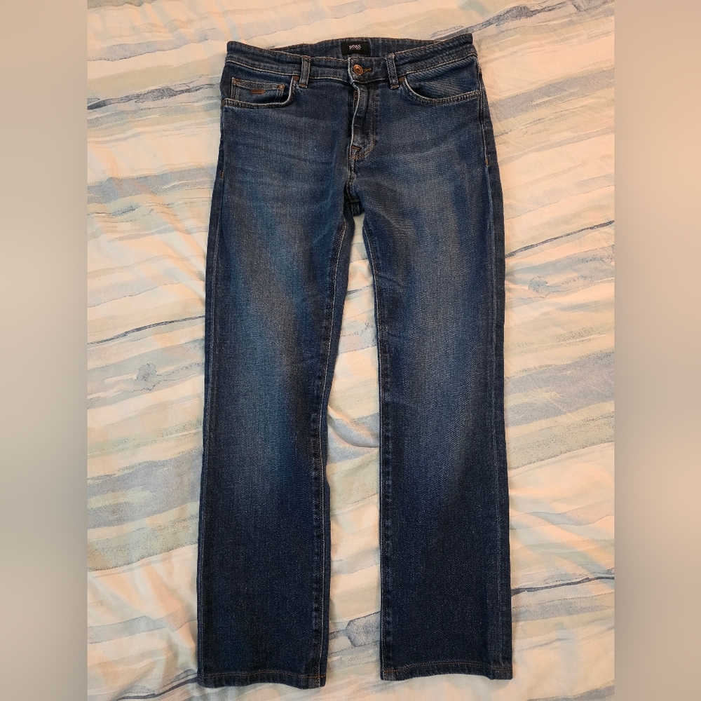 Hugo Boss Men’s Maine Regular Fit Stretch Jeans